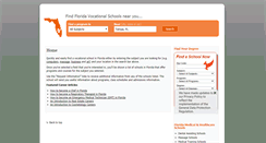 Desktop Screenshot of florida-vocational-schools.com